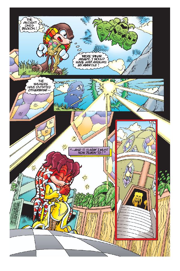 Sonics Friendly Nemesis Knuckles Mini-Series #3 Sep 1996 Newsstand Archie  Comics