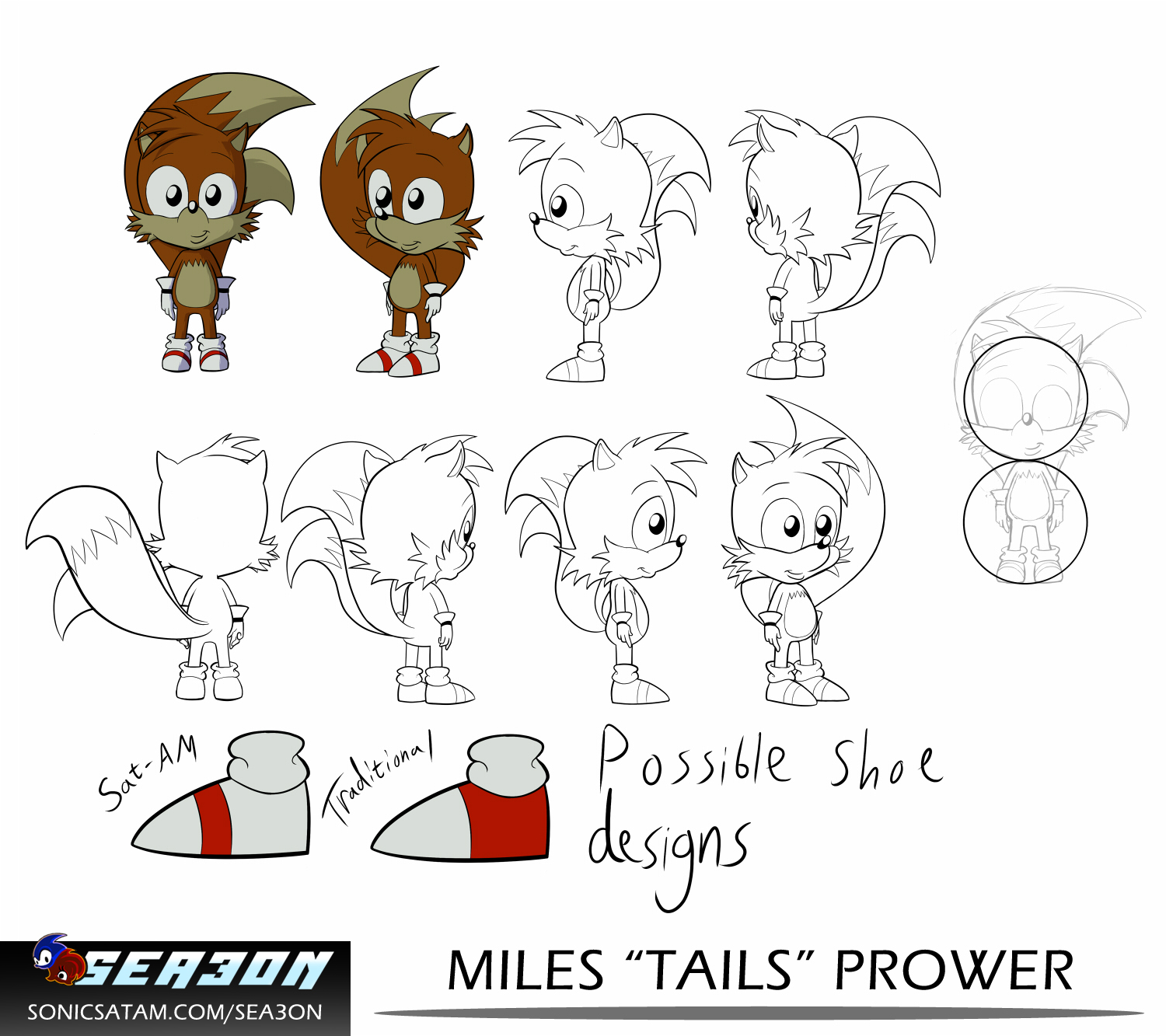 Tails Model Sheet