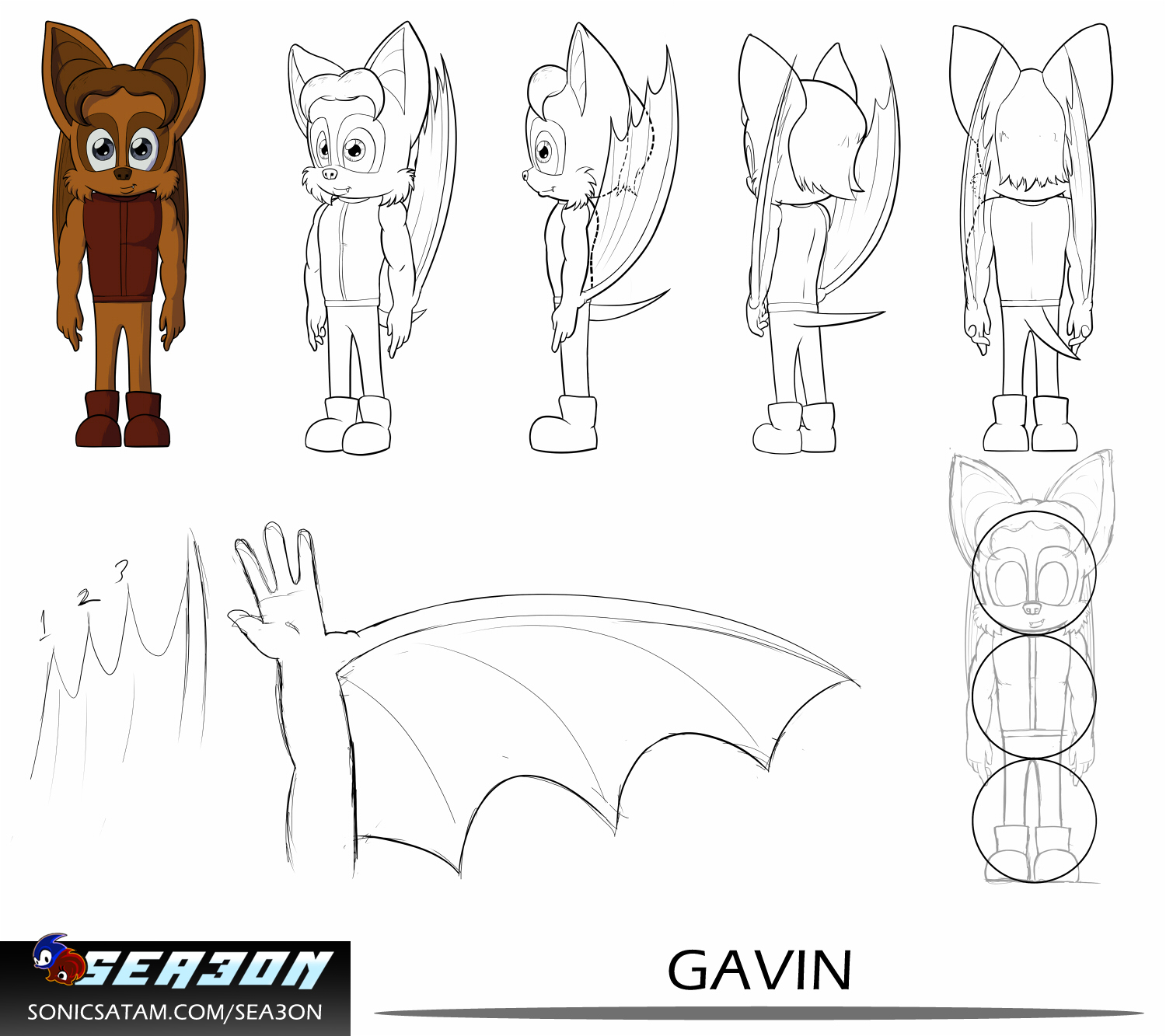 Gavin Model Sheet